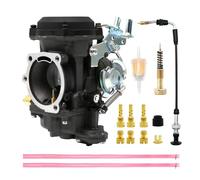 Carburetter Kit For Keihin For Dana For Electra For Glide For FatBoy Motorcycle Carburetor CV40 40mm Set Engine Carb(Silver set 3set)(Black set 3set)