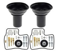 Carburetter Tuned Motorcycle Carburetor Rebuild Repair Kit Diaphragm Plunger For H&onda Steed Shadow VLX 400 Floating Needle Gasket Parts Carburetter Assembly