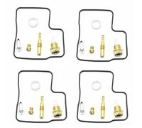 Carburetter Tuned Motorcycle Carburetor Rebuild Repair Kit For H&onda For CBR1000F Hurricane 1987-1991 Needle Valve Screws Gasket Ring Sets Carburetter Assembly(Set 2)