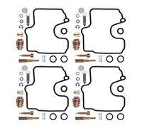 Carburetter Tuned Motorcycle Carburetor Rebuild Repair Kit For K&awasaki For ZX600 For Ninja For ZX6R 2000 2001 2002 Jets Screws Seals Carburetter Assembly