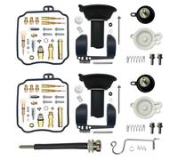 Carburetter Tuned Motorcycle Carburetor Rebuild Repair Kit For Y&amaha V-star Dragstar XVS650 Rubber Plunger Vacuum Diaphragm Repair Kits Carburetter Assembly(Set 13)