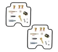 Carburetter Tuned Motorcycle Carburetor Rebuild Repair Kits Float For Y&amaha Raptor YFM660 YFM660R 2001-2005 Cut Air Membrane Starter Set Carburetter Assembly(Set 1)