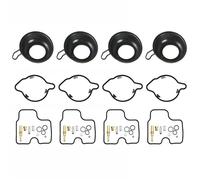 Carburetter Tuned Motorcycle Carburetor Rebuild Repair Kits For H&onda For CBR600 F4 1999-2000 Vacuum Piston Membrane Diaphragm Pieces Carburetter Assembly