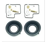 Carburetter Tuned Motorcycle Carburetor Rebuild Repair Kits For H&onda NTV650 Revere RC33 Carburetor Vacuum Piston Membrane Diaphragm Kit Carburetter Assembly