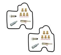 Carburetter Tuned Motorcycle Carburetor Rebuild Repair Kits For K&awasaki KVF650 Prairie 650 2002-2003 Brute Force 650 4x4 2005-2014 Parts Carburetter Assembly(Set 2)