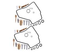 Carburetter Tuned Motorcycle Carburetor Repair Kit For H&onda VTR250 Interceptor 250 1988 1989 1990 Needle Valve Screws Gasket Ring Sets Carburetter Assembly