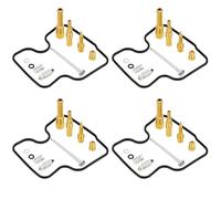 Carburetter Tuned Motorcycle Part Carburetor Rebuild Repair Tool Kit Plunger Diaphragm For H&onda For CB400SF NC31 Engine Maintain Pieces(4 set A)