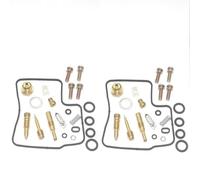 Carburetters Seal Repair Kit Motorcycle Carburetor Repair Kit For VF1000F VF1100C VF1100S Sabre 1984-1985 Diaphragm Float Needle Valve(Color1)