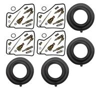 Carburettor Adjustment Motorcycle Carb Rebuild And Replacement Parts For VF400 1982-1984 O-ring Diaphragm Valve Gasket Rebuild Kit