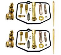 Carburettor Adjustment Motorcycle Carburetor For TDR250 2YK TDR 250 1988-1990 Repair Kit O-ring Pilot Screws Needle Valve Gasket Rebuild Kit(Color2)