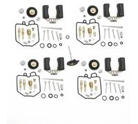 Carburettor Adjustment Motorcycle Carburetor Repair Kit For GL1100 1980-1983 GL1100A GL1100I Interstate Aspencade Wih Float Valve Rebuild Kit