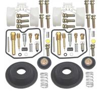 Carburettor Adjustment Motorcycle Carburetor Repair Kit For Kawasaki For Ninja 250 EX250E 1986-1987 Diaphragm Gasket Replacement Rebuild Kit