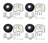 Carburettor Adjustment Motorcycle Carburetor Repair Kit For Kawasaki For Zephyr 400 Including Needle Valve, Gasket, Plunger, Diaphragm With Float Rebuild Kit