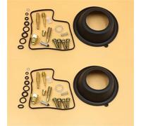 Carburettor Adjustment Motorcycle Carburetor Repair Kit For VT1100C Shadow Spirit VT1100 C 1997-2005 Vacuum Diaphragm Float Gasket Parts Rebuild Kit(Color1)