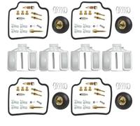 Carburettor Adjustment Motorcycle Carburetor Repair Kit For XR250 TORNADO 1995-2006 XR 250 Float Plunger Diaphragm Air Shut-off Valve Rebuild Kit(Color2)