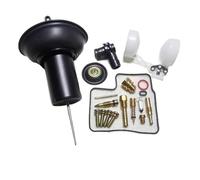 Carburettor Adjustment Motorcycle Carburetor Repair Rebuild For VLX 400 V LX 600 With Plunger And Float Assembly Air Shut-off Valve. Rebuild Kit(Color1)