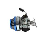 carburettor ATV 49cc Performance 19mm Carb Carburetor Air Filter Assembly for 2-stroke 47cc 49 Cc for Mini Pocket Bike(Blue)