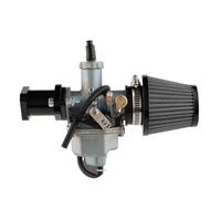 Carburettor Carb For CB125 XL125S 125cc 138cc 140cc 150cc PZ26 26mm Motorcycle Carburetor Air Filter CNC Manifold Kit ATV Pit Dirt Bike(Black Manual logo)