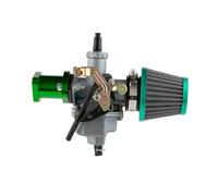Carburettor Carb For CG For CB 125 CB125 XL125S TRX250 TRX 250EX XR100 XR200 150cc PZ26 ATV Quad Dirt Bike Carburetor Aluminium Kit(Pz26 cable green)