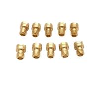 Carburettor Carb For Keihin Carburetor Pack Of 10 Pieces 4mm Main Jet M4 For GY6 50cc 139QMB PZ19 For Keihin For OKO For KOSO PWK For Mikuni(75-98 (M4))