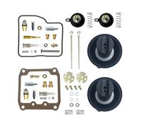 Carburettor Carburetor For Suzuki For INTRUDER 400 VS400 FRONT & REAR Carburetor Repair Kit Diaphragm Float Parts(ALL)
