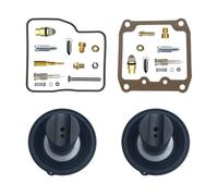 Carburettor Carburetor For Suzuki For INTRUDER VS600 VS600GL FRONT REAR Carburetor Repair Kit With Plunger Diaphragm Float Parts(F)