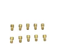 Carburettor Carburetor Pack Of 10piece Motorcycle Carburetor Main Jets Slow Pilot Jets For PWK For Keihin OKO CVK NSR KSR Carb Set Injector Nozzle((M5) 40-58)