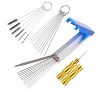 Carburettor Cleaning Kit,Dirt Carburettor Cleaner Nozzle Removal Cleaner Carburetor Carbon Dirt Jet Remove Cleaner Cleaning Tool for Motorcycle and Car Engines