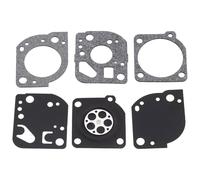 Carburettor Diaphragm and Gasket Kit Compatible with For GND49 Fits PLT3043YE PBC3046YB Includes 6 Gaskets for Engine Models C1U H46, H46A, H49, W17, and W17A