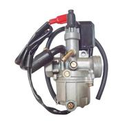 Carburettor Double Feed for SP for DIO for SYM for Tact for ZX34 for Stroke | Compatible with Kawasaki and Honda 24, 30, 50, 35, 2, 50 cc, 17 mm, direct replacement, complete carburettor, durable