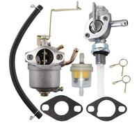 Carburettor for Einhell STE 800 STE 800/1 STE 8000/1 STE 850 BT-PG850/2 BT-PG850/3 for Westcraft WK-950W Power Generator with Fuel Line Fuel Filter Seal Fuel Tap Clips