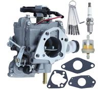 Carburettor for Kohler CH20 CH22 CH25 CH26 Engine, ADEFOL Carburettor with Gaskets & Fuel Filter & Spark Plug & Carburetor Brush Engine Parts Replacement Parts Kit Accessories