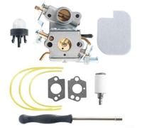 Carburettor for PP4218A PP4218 P3314WS, Chainsaw Engine Replacement Kit with for primer Bulb and Fuel Line
