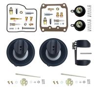 Carburettor For Suz&uki For INTRUDER 400 For VS400 FRONT & REAR Repair Kit Diaphragm Float Parts Carburettor Carb(J)