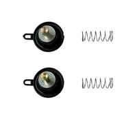 Carburettor FRONT REAR Carburetor Repair Kit Diaphragm Float Parts For Suzuki For INTRUDER 400 VS400 Carburetor(Aircut valve)