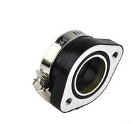 Carburettor Intake Flange Adapter 28 mm for Mikuni VM Aluminium Carburettor Flange Robust Black 48 mm Hole Spacing Intake Manifold for Dirt Bike for ATV 125cc 150cc Engine Carburettor Adapter 33-35 mm
