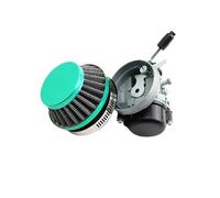 Carburettor Kit 19mm Carb Carburetor 58mm Air Filter For 50 60 80cc Motorized Bicycle 47cc 49cc 2 Stroke for Engine for Mini for Moto Pocket Bike ATV for Quad(Green set)