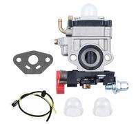 Carburettor Kit Carburetor Fit For Kawasaki TH23 TH26 TH34 Oleo Mac BV162 23CC 25CC 26CC Lawn Mower Carburetor Spare Part Aluminum Alloy Carb