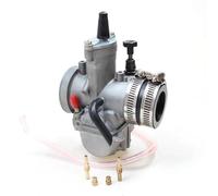 Carburettor Kit Fit For Dirt Bike ATV DIO JOG 2T 4T Motorcycle Carburetor PWK 21 24 26 28 30 32 34mm Carburetor With Power Jet Carb Racing Carb(PWK24)