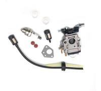Carburettor Kit for 52cc 49cc 43cc with Seal Hose Spark Plug Petrol Filter Accessories Parts and Repair Kit for Engine 40-5 44-5 Generator Carburettor Carburetor Kit(Green)