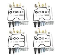 Carburettor Kit For Y&amaha XVS11 XVS1100 V-Star For Custom 1999 2000 2001 2002 2003 2004 2005 Motorcycle Engine Carburetor Repair Kit Floating Needle Gasket(4 Set)