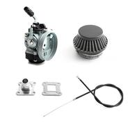 Carburettor Motorcycle Mainfold 19mm Carb Carburetor Air Filter Assembly For 2stroke For 47cc 49cc For Pocket For ATV For Quad(TYPE 9)