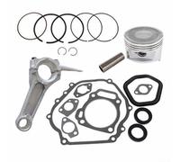 Carburettor Piston Gasket Oil Seal Rebuild Kit For Honda for GX390 13HP Engine, with Piston, Connecting Rod, Oil Seals, Gaskets, for RING, Circlip, Pin