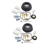 Carburettor Repair Kit Float Needle Valve Gasket Diaphragm For XR650L 1993-2012 Rebuild(2set)