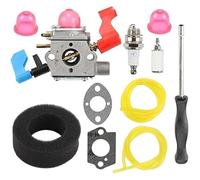 carburettor repair kit For Poulan For Weed For Eater For Craftsman 530071465 530071775 B1750 B1750LE BV1650 BV1650LE Leaf Blower Motorcycle Carburetor(White)