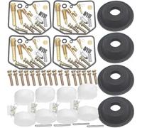 Carburettor Repair Kit Motorcycle Carburetor Repair Kit For Kawasaki For ZX1100 GPz1100 1995-1997 Vacuum Diaphragm Float Gasket Replacement