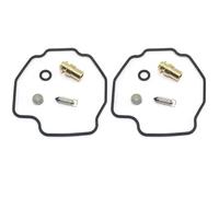 Carburettor Repair Kit Motorcycle Carburetor Repair Kit For XV535 Virago 1989-2001 Floating Needle Valve Gasket Parts Plunger Diaphragm(Color2)