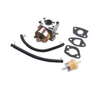 Carburettor with Gaskets and Fuel Lines Compatible with For Mountfield HP414 M411PD SP414 RS100 HP164 SP164 Lawn Mower Replacement Parts Carburetor Kit
