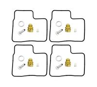 Carburettors Rebuild Kits Motorcycle Carb Carburetor Repair Kit For VFR750F RC36 1990-1993 VFR750 VFR 750 R RC 36 Floating Needle Valve Gasket Seal Parts Carb Repair Kit(Color 4)