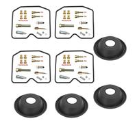 Carburettors Rebuild Kits Motorcycle Carburetor Repair Kit For Suzuki Bandit 600 GSF600 GSF600S/SU Y/K1/K2/K3/K4 2000-2004 Float Carb Parts Carb Repair Kit(Color 2)